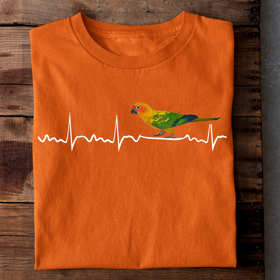 SUN CONURE IS MY HEARTBEAT TSHIRT