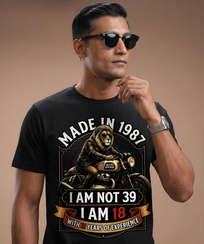 Made in 1987 Unisex  Crew T-Shirt