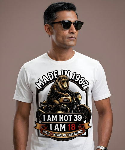 Made in 1987 Unisex  Crew T-Shirt