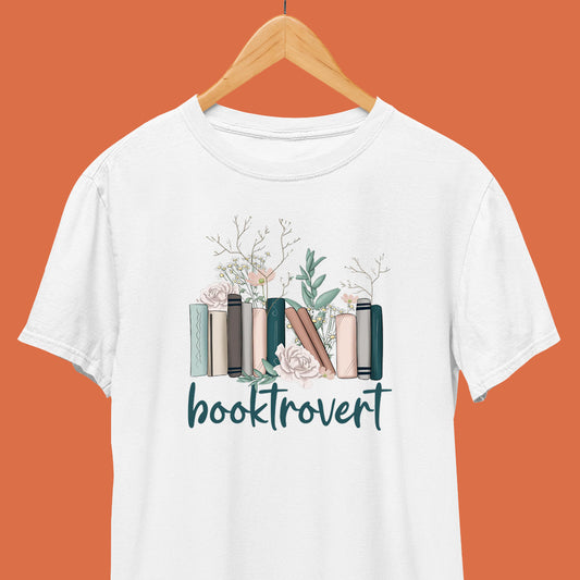 BOOKTROVERT TSHIRT [UNISEX]