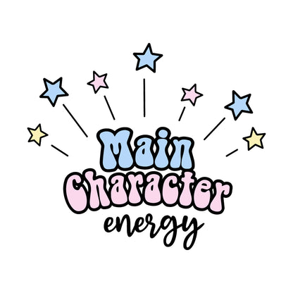 MAIN CHARACTER ENERGY TSHIRT [UNISEX]