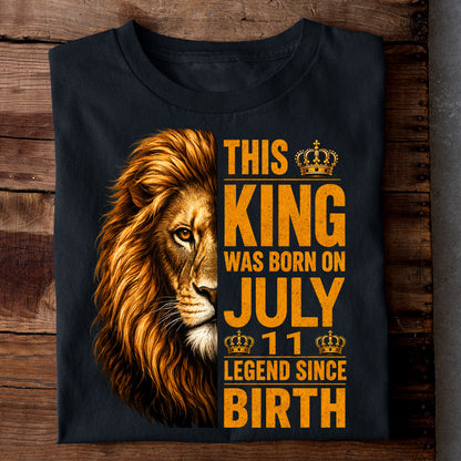 JULY 11 KING TSHIRT