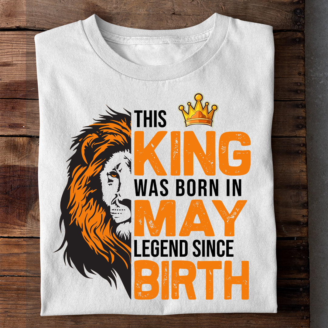 King of May Premium Quality Tshirt