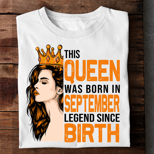 QUEEN BORN ON SEPTEMBER