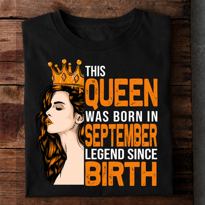 QUEEN BORN ON SEPTEMBER