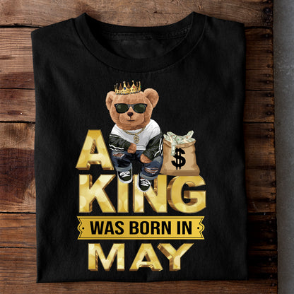 KING OF MAY LUXURY TSHIRT