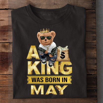 KING OF MAY LUXURY TSHIRT