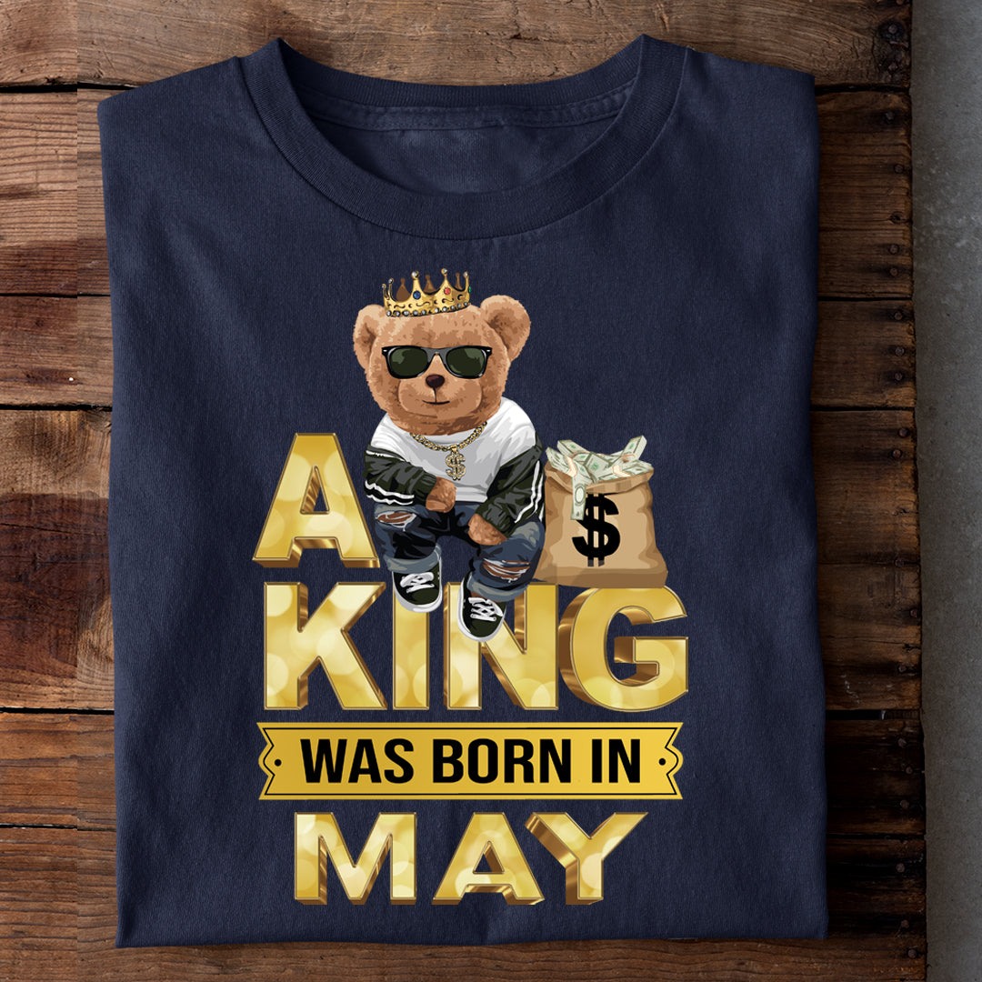 KING OF MAY LUXURY TSHIRT