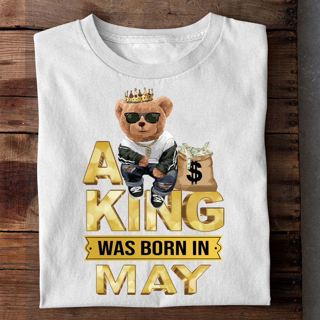 KING OF MAY LUXURY TSHIRT