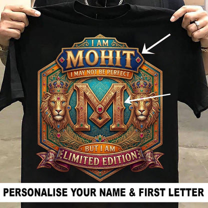 PERSONALISE YOUR NAME TSHIRT FOR MEN